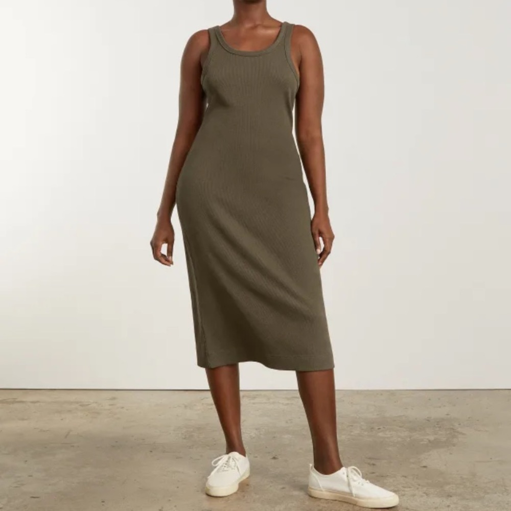 Everlane Ribbed Tank Dress